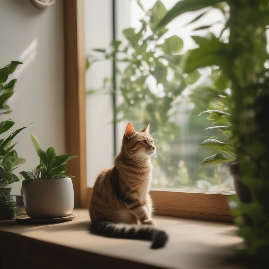 March 2026's Viral Design Revolution: Transform Your Home into a 'Biophilic Cat Haven'! 7 Smart Touches of Nature for Your Feline Friend!